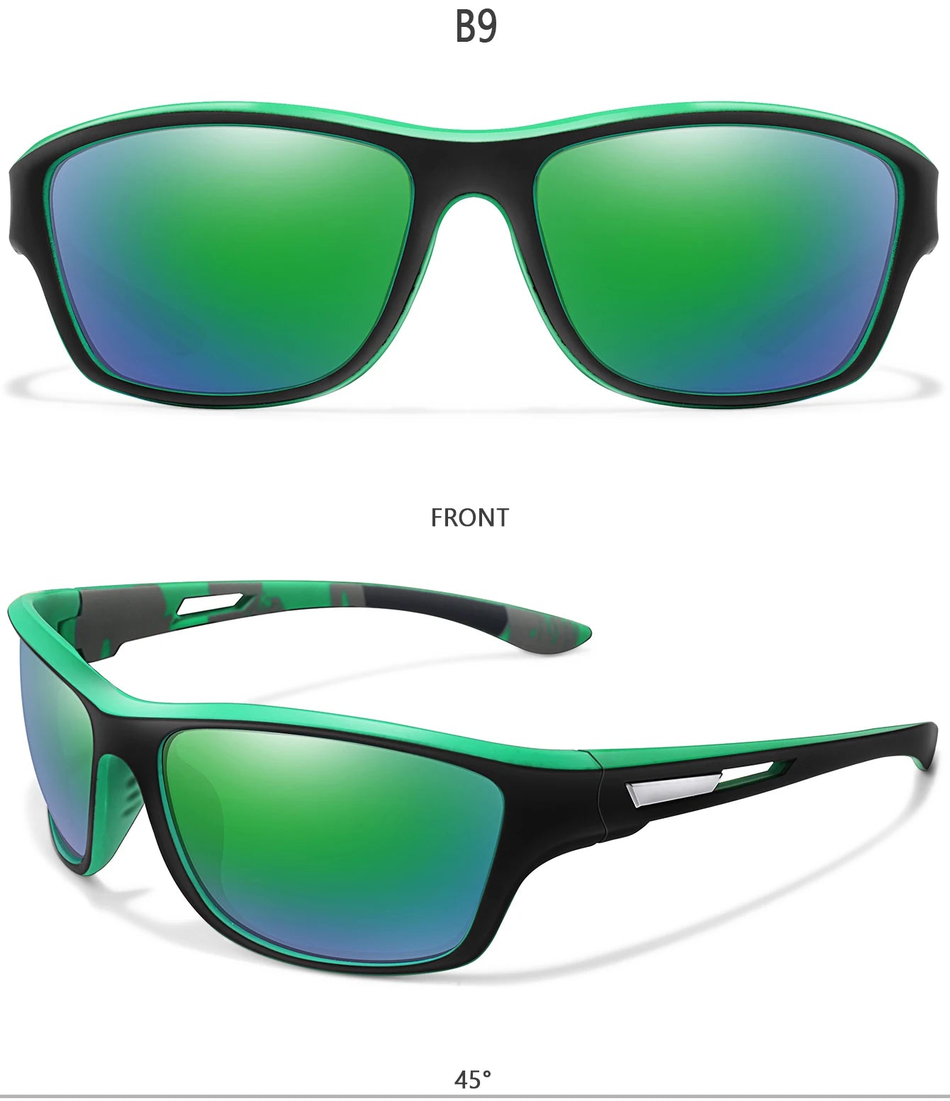 Occhiali Da Sole Polarizzati Da Pesca Per Uomo E Donna Antiriflesso UV400 TAC Lens Per Ciclismo E Escursionismo