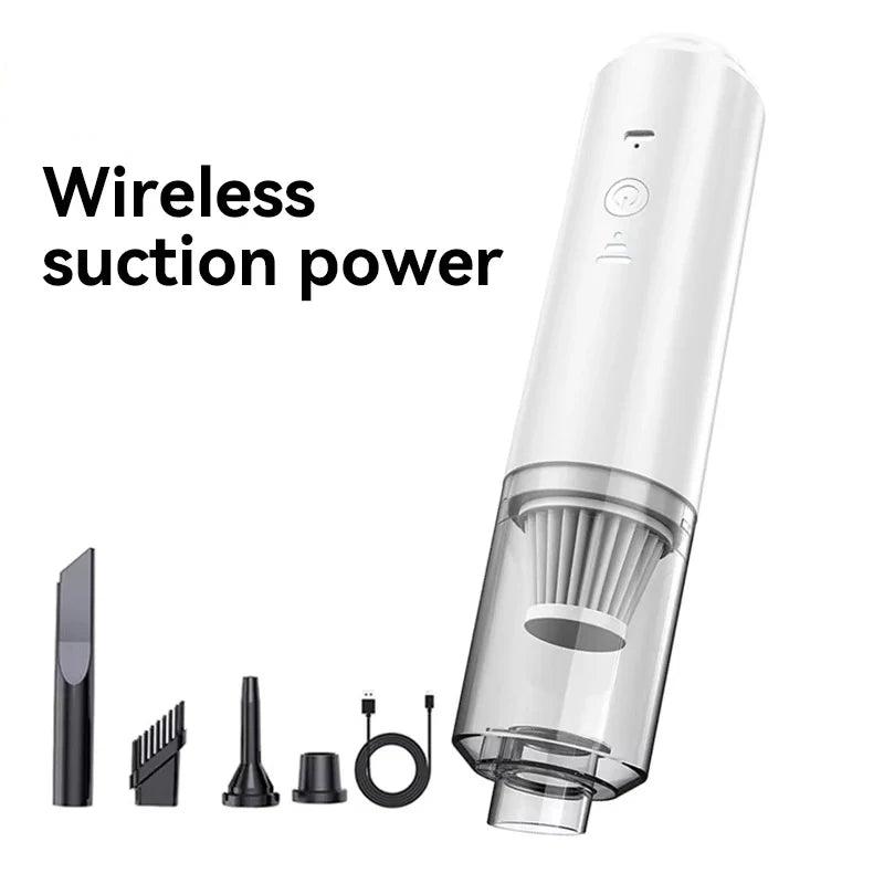 Aspirapolvere Portatile Senza Fili 2 In 1 Potente E Intelligente Per Auto E Casa Pulizia Domestica Versatile