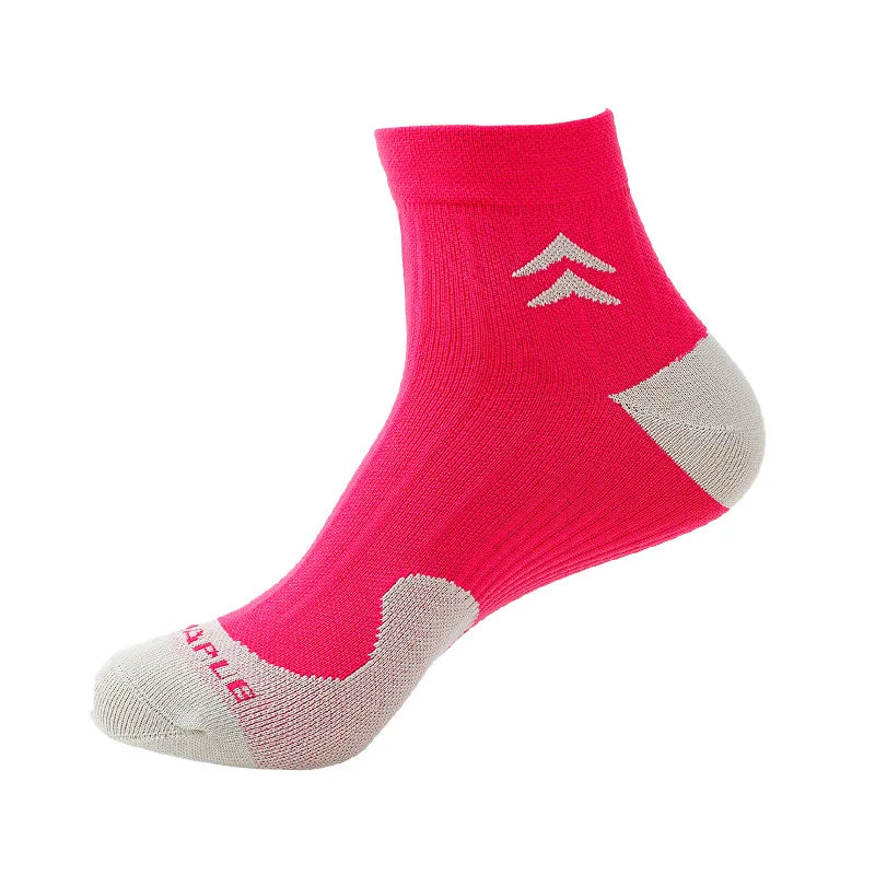 Calzini Sportivi Uomo Caviglia Alta Compressione Con Protezione Per Corsa Cotone Nylon Stile 41