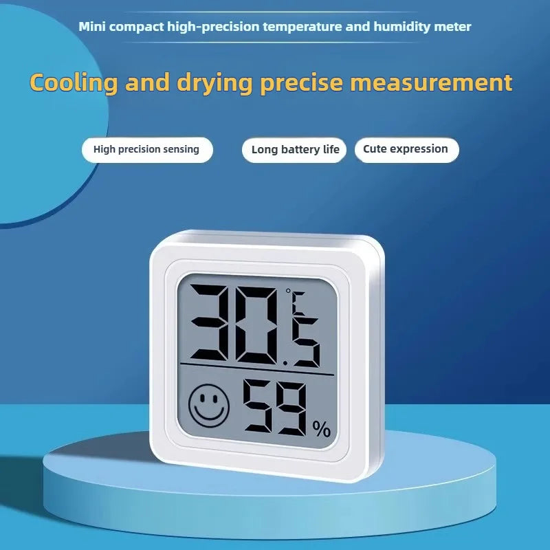 Indicatore Di Temperatura E Umidità Per Mini Termometro Digitale Con Sensore, Montaggio A Parete, Schermo LCD Domestico