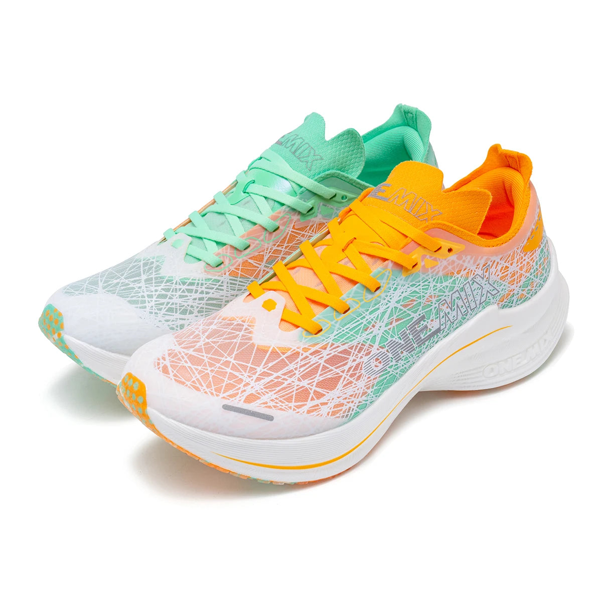 Onemix Marathon Scarpe Da Corsa Con Piastra In Carbonio Ultraleggere Tecnologia Di Rimbalzo Sneakers Da Uomo All Aperto