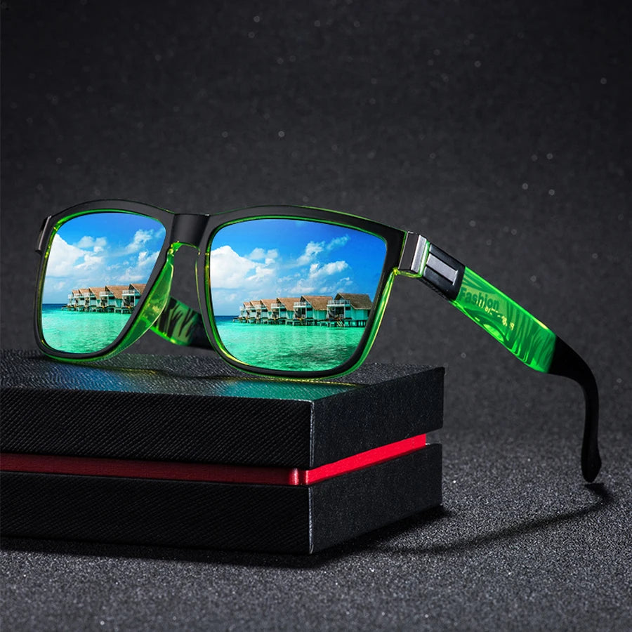 Occhiali Da Sole UV400 Quadrati Unisex Leggeri Tre Paia Colorati Per Uomo E Donne Ideali Per Esterno Moda E Stile