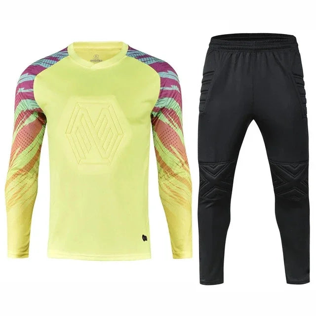 Maglie Da Portiere Da Calcio Per Bambini Adulti Personalizzate Tuta Portiere A Maniche Lunghe Uniforme Da Calcio