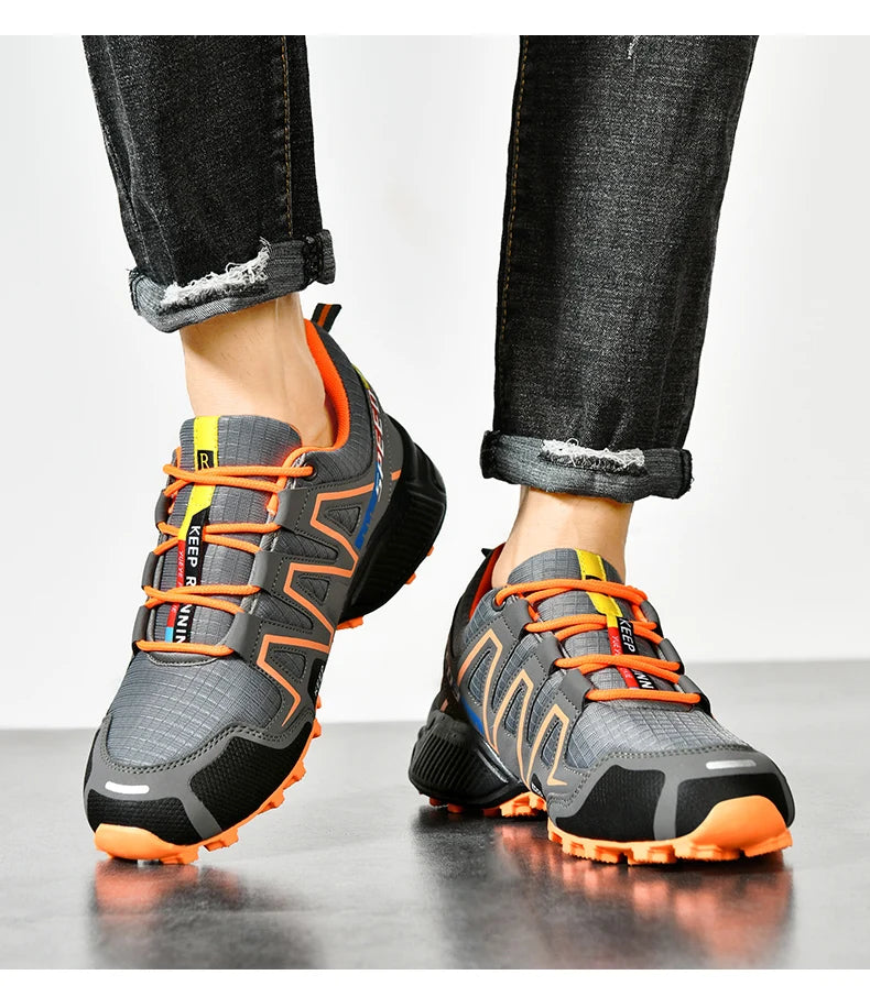Scarpe Da Trekking Da Uomo Impermeabili E Traspiranti Per Esterni Con Lacci Per Arrampicata E Escursionismo Taglia 47