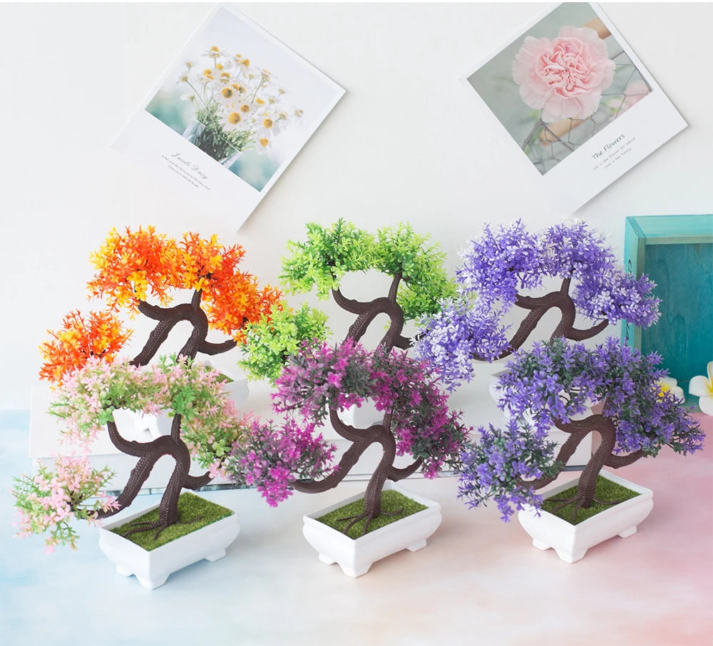 Piante Artificiali Bonsai In Vaso Piccolo Decorazione Da Giardino Zen Per Interni Tavolo Albero Finto Ornamentale