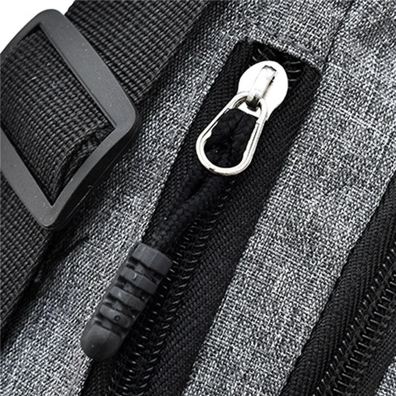 Marsupio mobile per uomo donna Marsupio multifunzionale di grande capacità Anti spruzzi Pochete da cantiere resistente all'usura