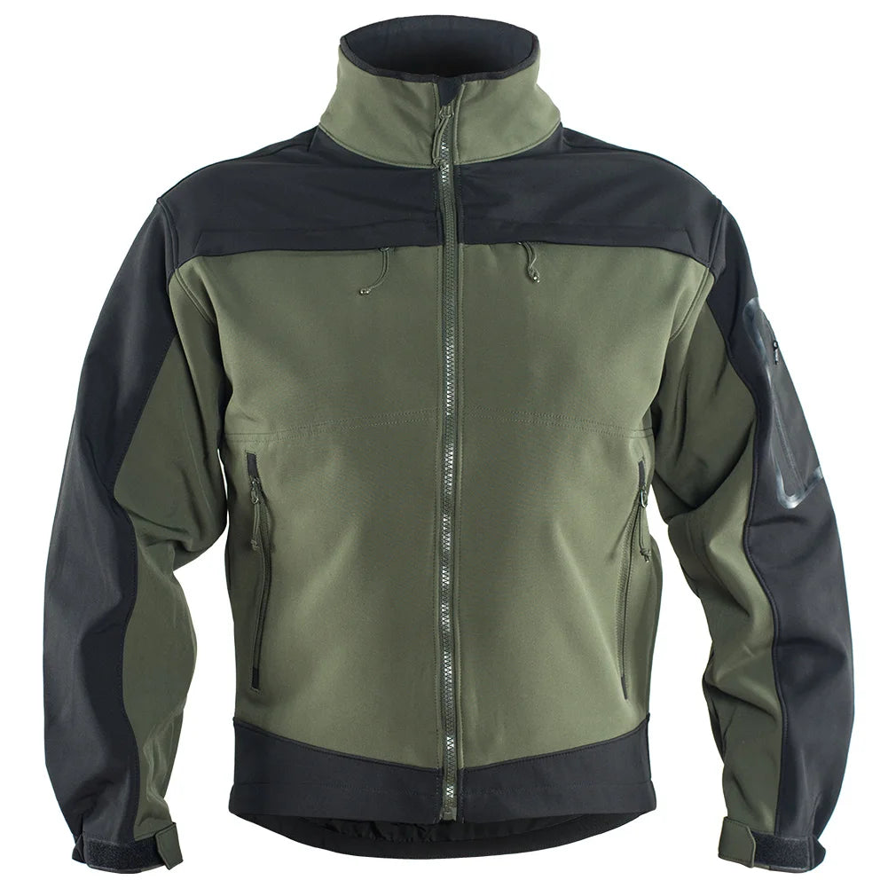 Giacca Tattica In Pile Mimetico Militare Da Uomo Softshell Impermeabile Per Safari Dell Esercito Invernale