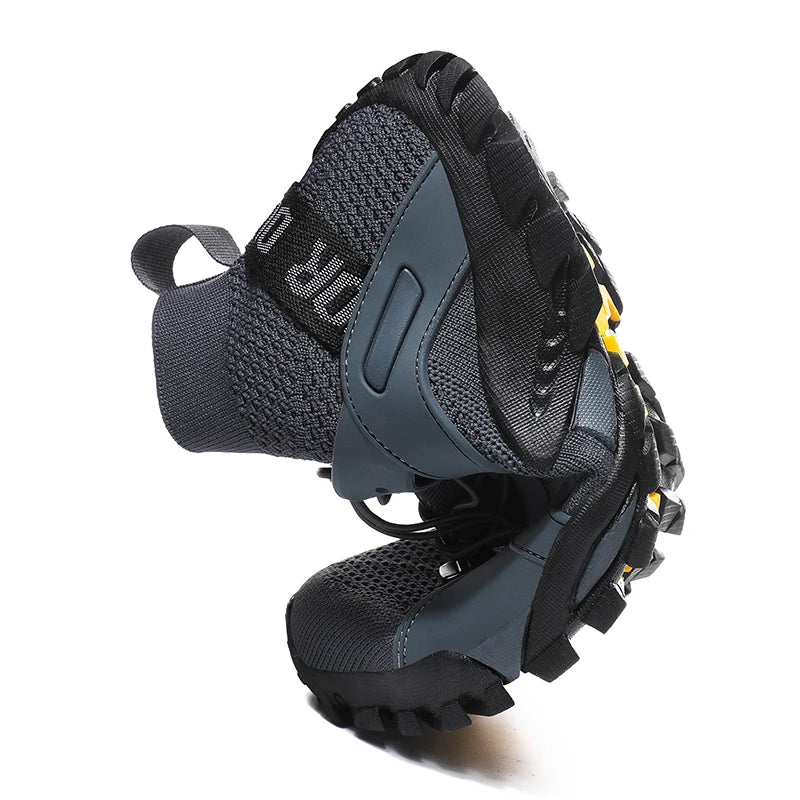 Scarpe Da Acqua Alte Uomo Ad Asciugatura Rapida Traspiranti In Mesh Antiscivolo Per Trekking E Arrampicata Slip On