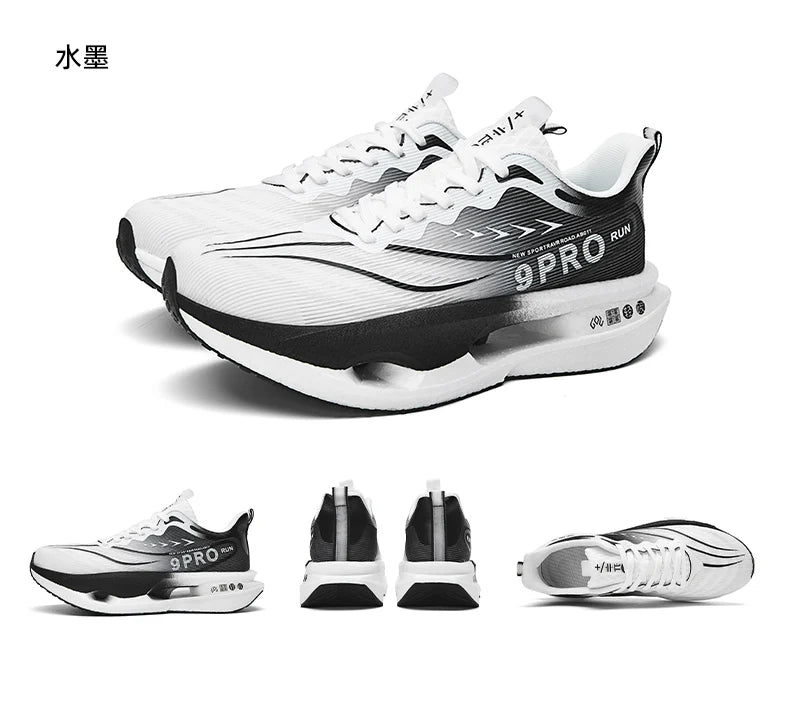 Scarpe Da Corsa Sportive Con Piastra In Carbonio Traspiranti Leggere Comfort Per Jogging Uomo Donna