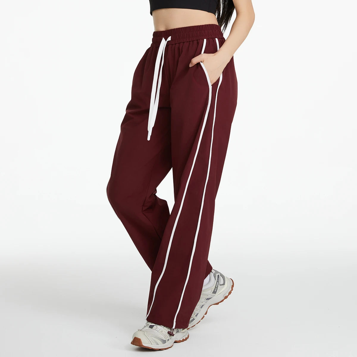 Pantaloni Sportivi Da Donna Estivi Antivento Per Alpinismo All'aperto Larghi Casual Protezione Solare Asciugatura Rapida