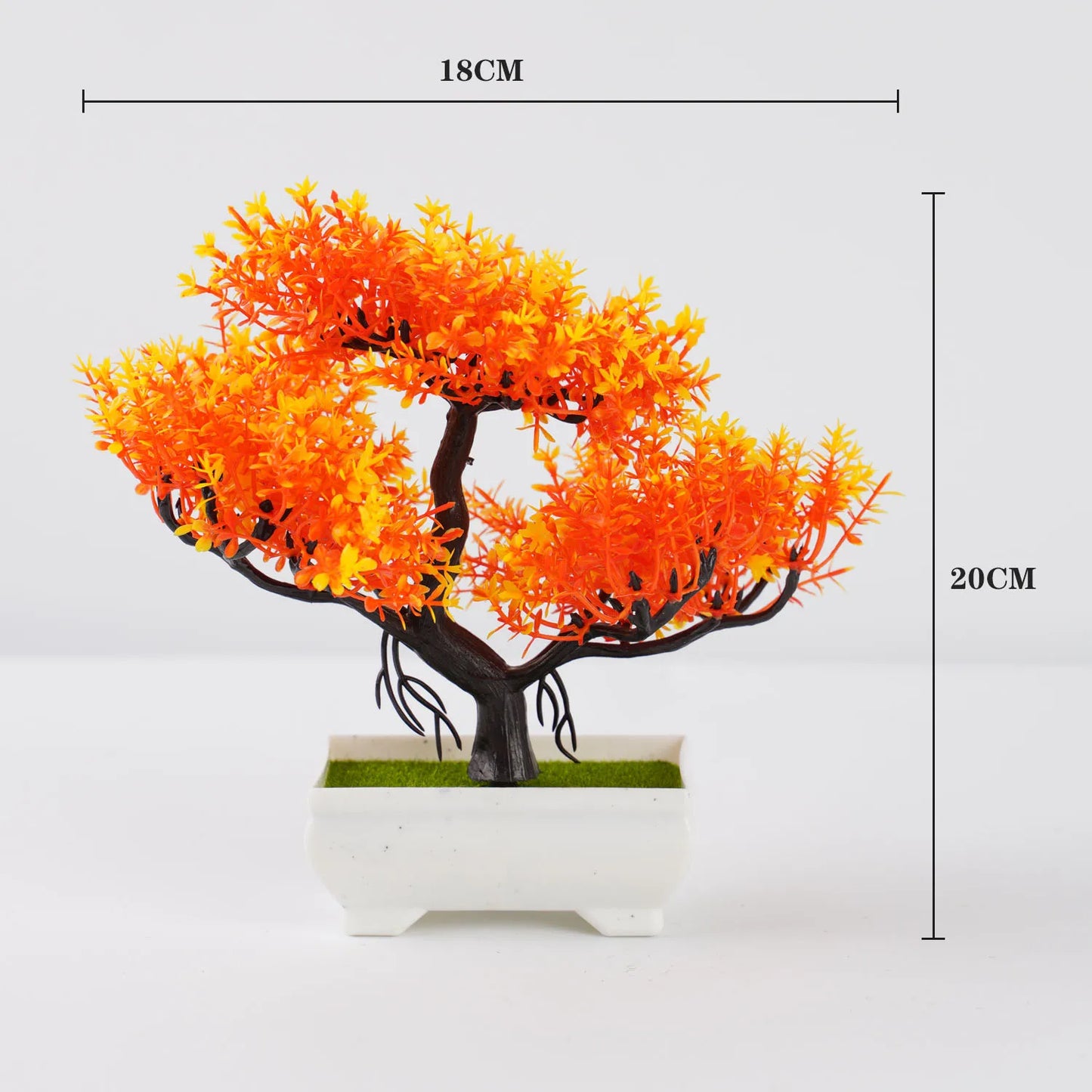 Piante Artificiali Bonsai Piccolo in Vaso Decorazioni per Casa Hotel Giardino Tavolo Fiore Finto