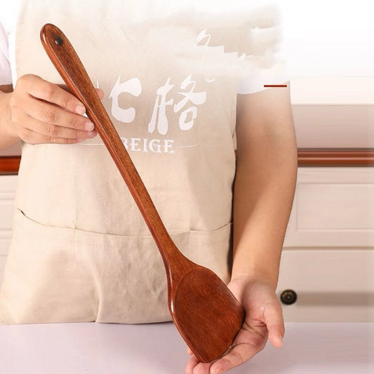 1 pezzo di spatola da cucina, spatola in legno, cucchiaio da cucina antiaderente, spatola in legno speciale, resistente alle alte temperature