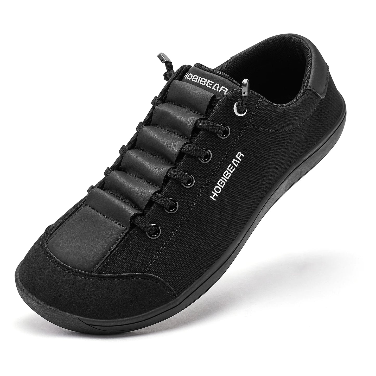 Hobibear Scarpe Da Passeggio A Punta Larga Unisex In Pelle Artificiale Slip On Leggere E Regolabili