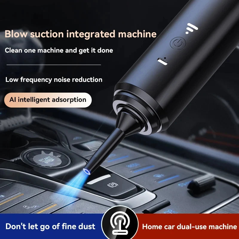 Aspirapolvere Portatile Senza Fili 2 In 1 Potente E Intelligente Per Auto E Casa Pulizia Domestica Versatile