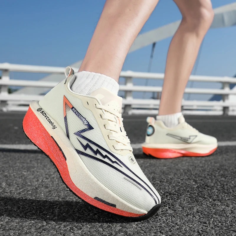Scarpe Da Corsa 2026 Con Piastra In Carbonio Completa Per Maratona Unisex Leggere Ammortizzate Traspiranti Professionali