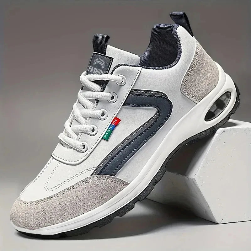 Scarpe Sportive Da Uomo Leggere Traspiranti Antiscivolo In Pelle Scamosciata Eleganti Da Indossare Giorno All Aperto