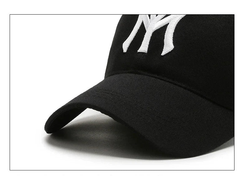 Berretto Da Baseball Unisex Ricamo Lettera Cappello Hip Hop Regolabile Esterno Protezione Solare Primavera Autunno