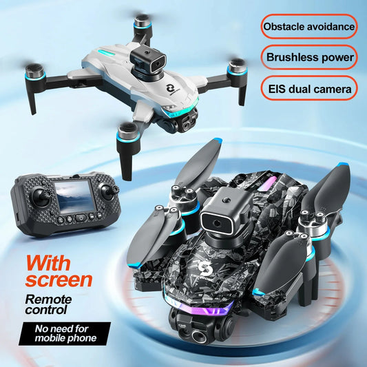 Drone Professionale 4K S160 Con Doppia Fotocamera FPV WIFI Evitamento Ostacoli Controllo Remoto RC
