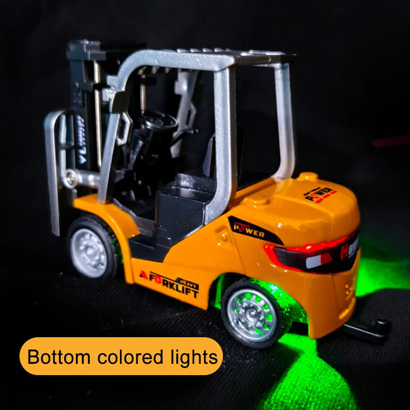 Teeggi 1 64 Mini RC Forklift Telecomandata Giocattolo Per Bambini Regalo Perfetto Con Controllo Remoto Preciso