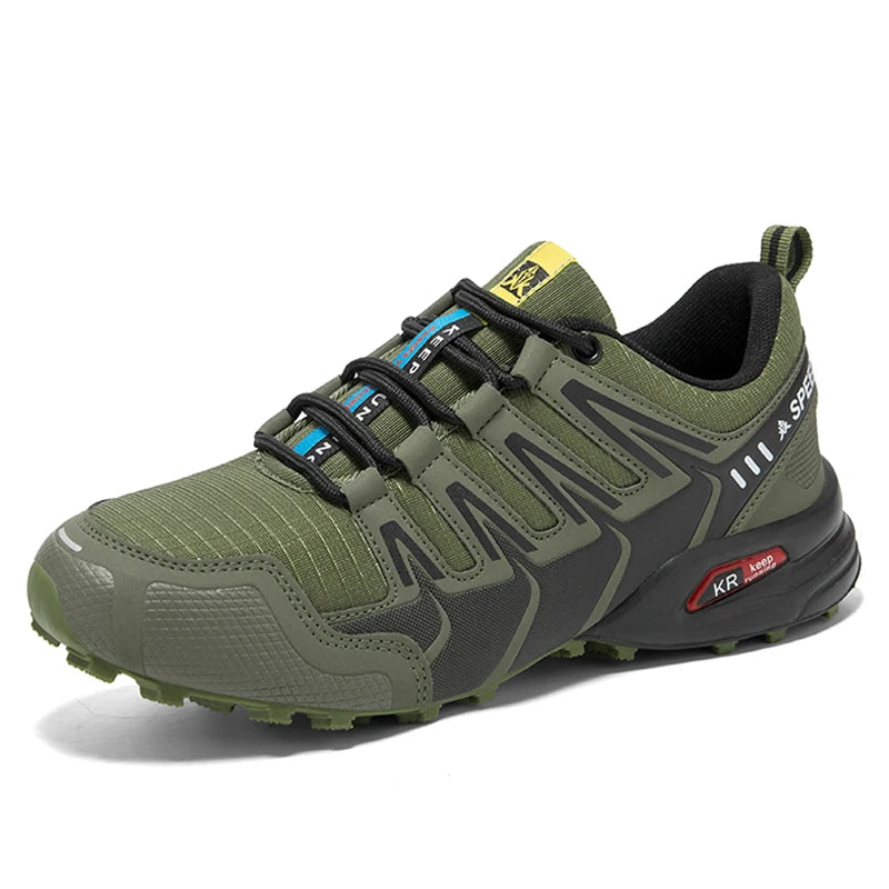 Scarpe Sportive Da Ciclismo All'aperto Da Uomo Impermeabili Antiscivolo Per Escursioni E Campeggio