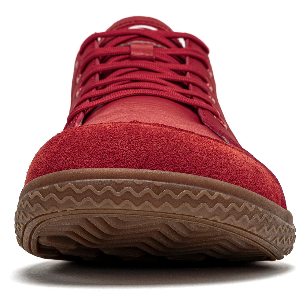 Hobibear Scarpe Barefoot Unisex Punta Larga Leggere In Pelle Sintetica Con Blocchi Di Colore Per Passeggio Casual