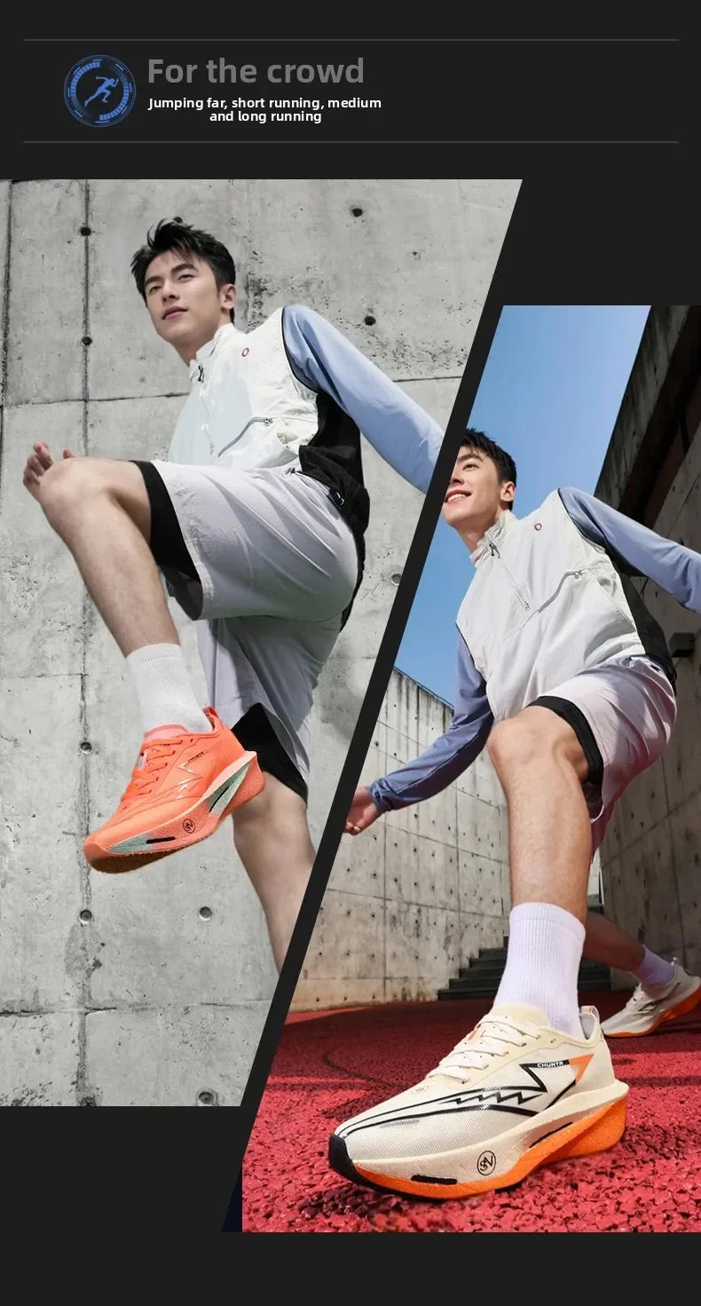 Scarpe Da Corsa Con Piastra In Carbonio Leggere Traspiranti Per Maratona Uomo E Donna Scarpe Atletiche Confortevoli