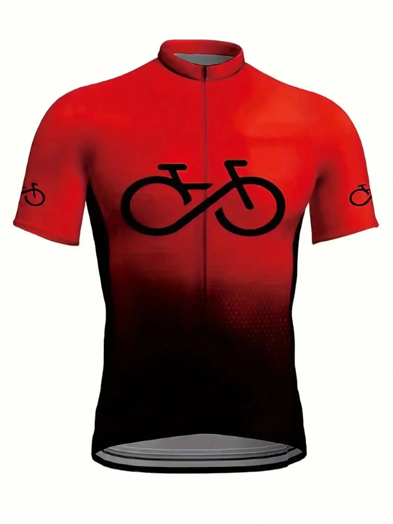 Abbigliamento Ciclismo Uomo Maniche Corte Per Bicicletta Traspirante Con Tasca Integrata Asciugatura Rapida