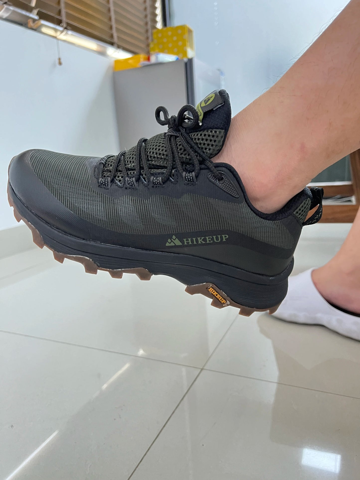 HikeUp Scarpe Da Corsa All'aperto Antiscivolo Uomo Donna Per Trekking Escursionismo Campeggio Comfort Sneakers