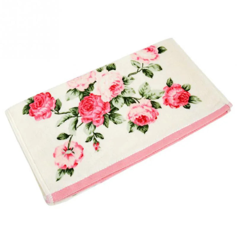 Asciugamani Morbidi con Stampa di Fiori di Peonia, Asciugamani da Bagno ad Asciugatura Rapida, Panni per il Viso, Tessili per la Casa, Forniture per Hotel 2026Nuovo