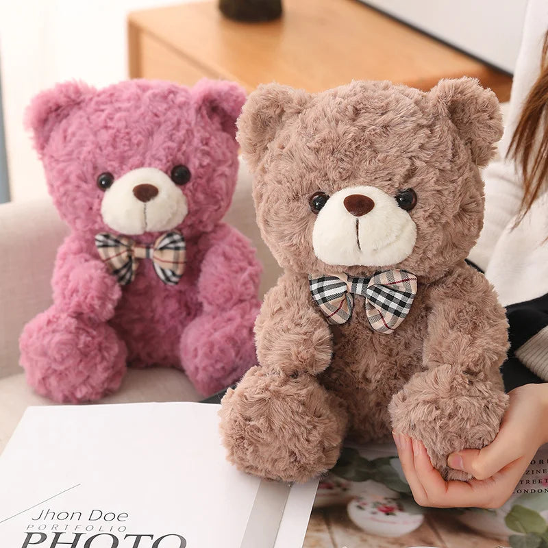 Orsacchiotto Peluche 25 Cm Imbottito Morbido Cartone Animato Regalo Per Bambine E Ragazzi Sorprendente