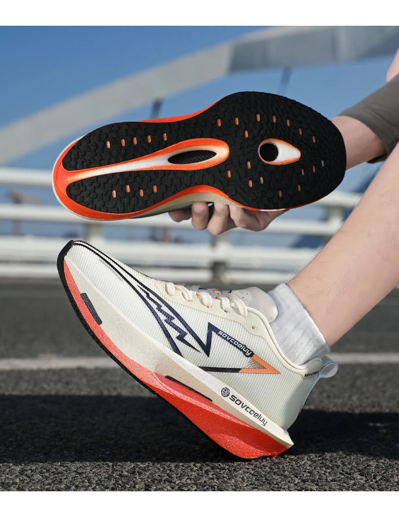 Scarpe Da Corsa 2026 Con Piastra In Carbonio Completa Per Maratona Unisex Leggere Ammortizzate Traspiranti Professionali
