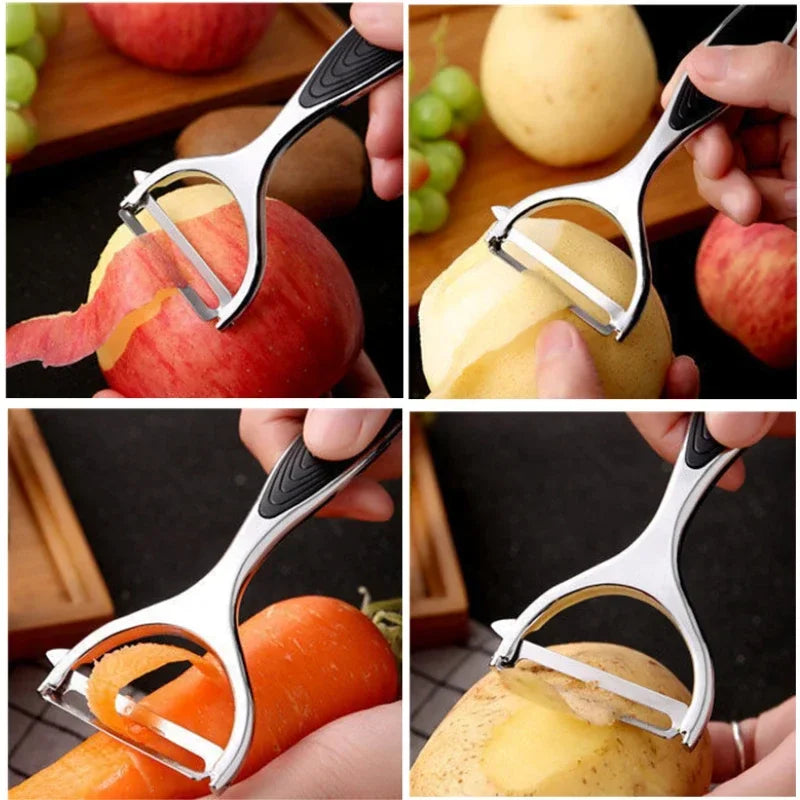 Pelapatate In Acciaio Inossidabile Multifunzionale Grattugia Per Carote Utensili Da Cucina Accessori
