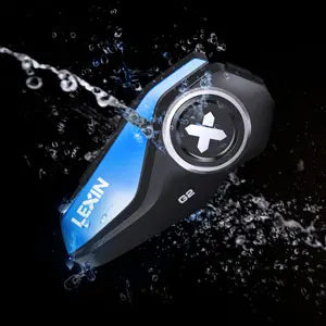 Cuffie Bluetooth Per Casco Interfono Moto Lexin G2P Comunicatore Vivavoce Fino A 6 Ciclisti Con Radio FM