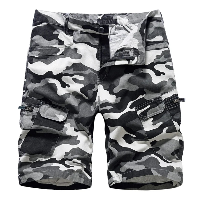 Pantaloncini Cargo Mimetici Da Uomo Con Tasche Estivi 2025 Pantaloni Corti Da Uomo Abbigliamento Maschile