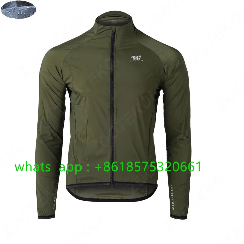 Concept Speed Nuova Giacca Da Ciclismo Unisex Impermeabile A Vento Ultraleggera Maniche Lunghe Per Bici Estivo MTB