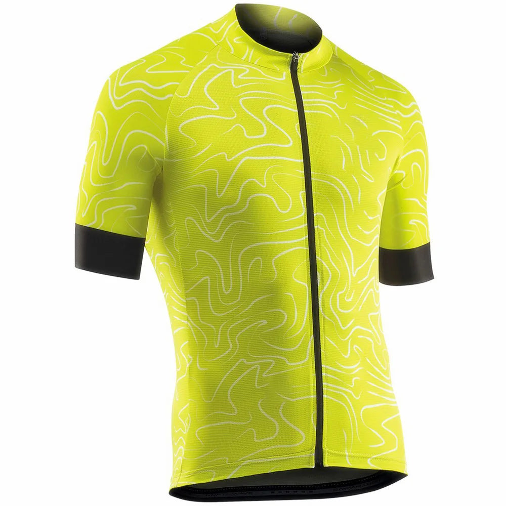 Nuova Maglia Da Ciclismo Professionale A Maniche Corte Con Tasche 8 Colori Effetto Asciugatura Rapida