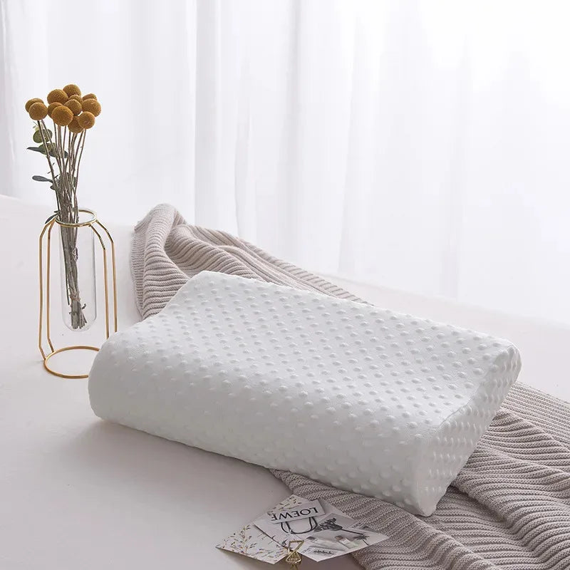 Cuscino Cervicale Memory Foam a Rimbalzo Lento con Nucleo Spaziale per Supporto del Collo e Allineamento Vertebrale