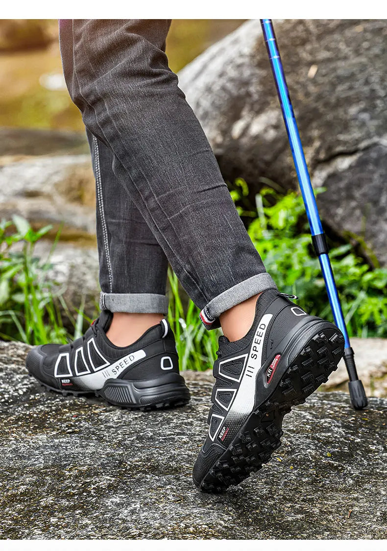 Scarpe Da Trekking Antiscivolo Con Suola In Gomma Da Esterno Per Uomo Scarpe Sportive Da Viaggio Comode Leggere