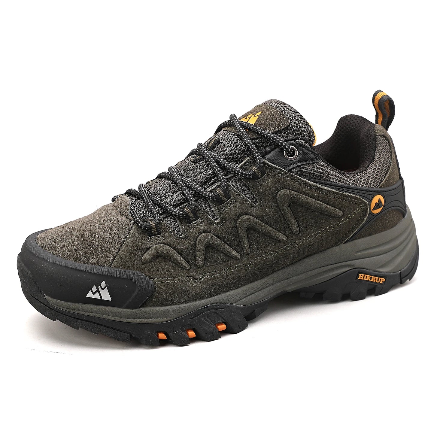 Hikeup Scarpe Da Uomo In Pelle Impermeabili Da Lavoro Invernali Antiscivolo Lusso Moda Stivali Da Uomo