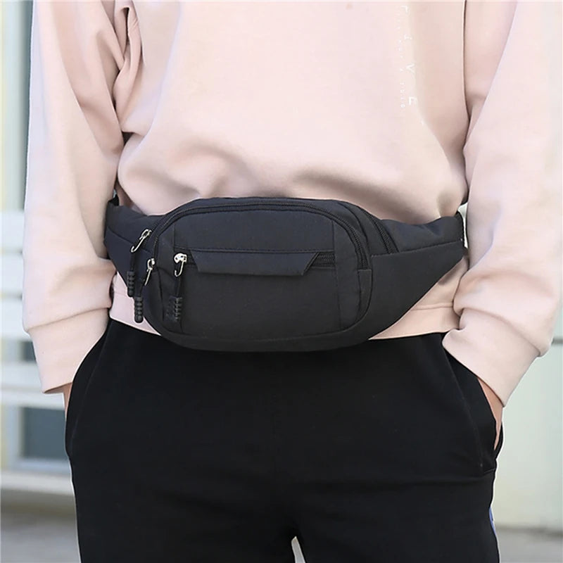Marsupio Unisex Impermeabile Da Esterno In Tela Borsa A Tracolla Sportiva Per Escursioni Leggero