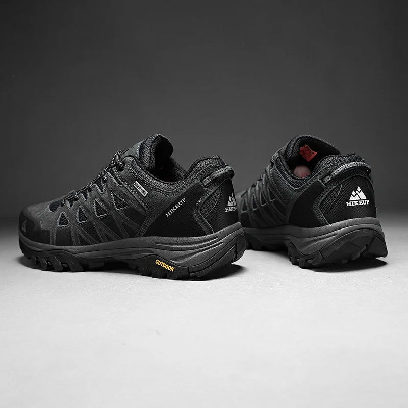 Hikeup Scarpe Trekking Da Uomo Traspiranti Con Lacci Ammortizzate Per Esterno E Arrampicata