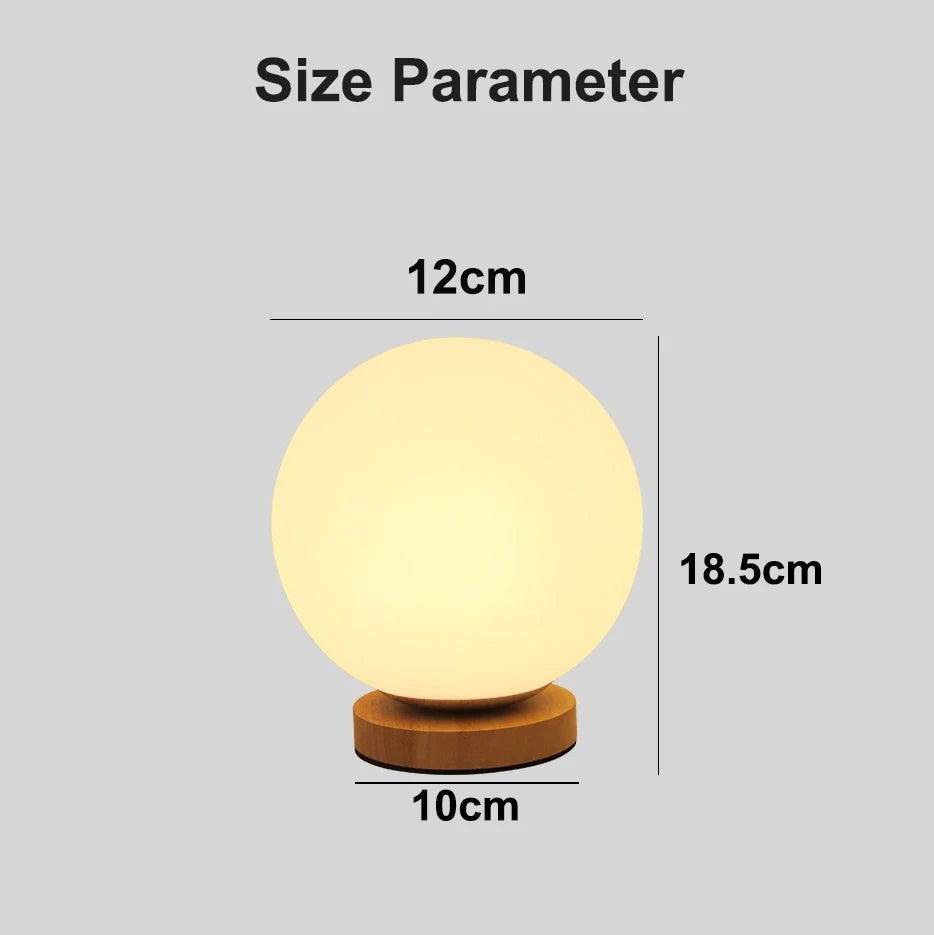 Lampada Da Notte LED Che Cambia Colore RGB Ricaricabile USB Per Comodino Tavolo Soggiorno Camera Da Letto Ufficio