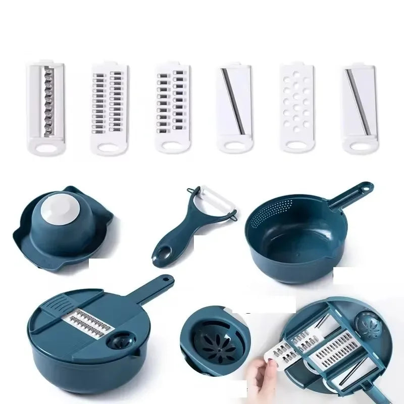 Affettatrice Verdure E Patate Taglio Naturale French Fry Cutter Veggie Dicer Veg Chopper In Acciaio Inox