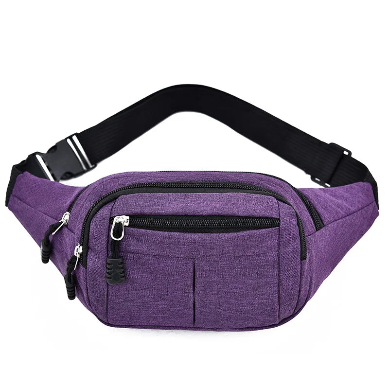 Marsupio Unisex Impermeabile Da Esterno In Tela Borsa A Tracolla Sportiva Per Escursioni Leggero