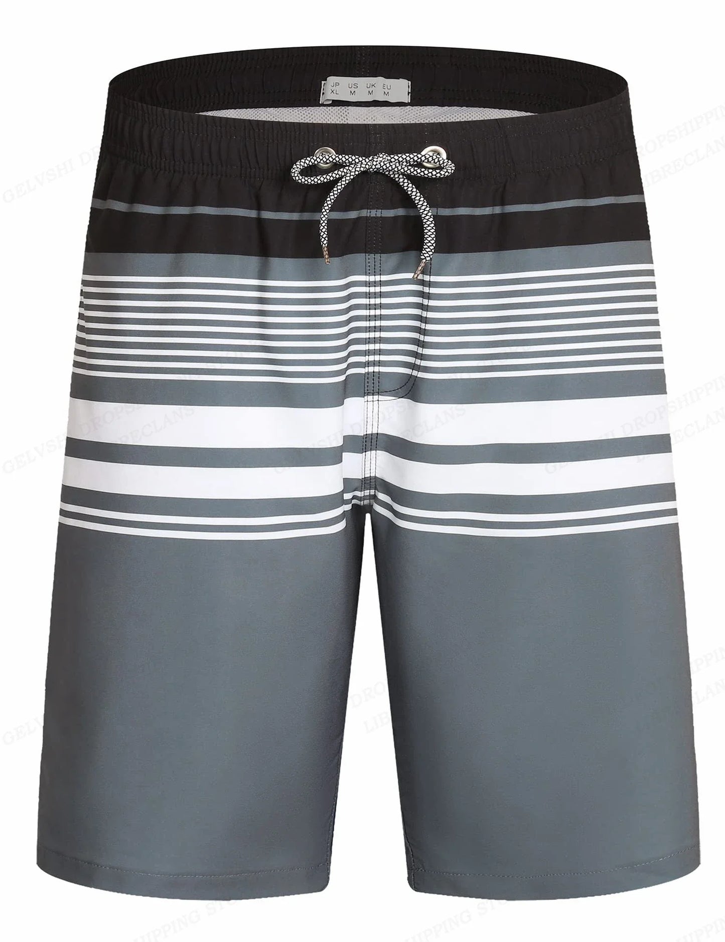 Pantaloncini da Spiaggia con Grafica Sfumata per Uomo Pantaloncini da Surf 3D Colorati e Pantaloni Corti Estivi Vacanza