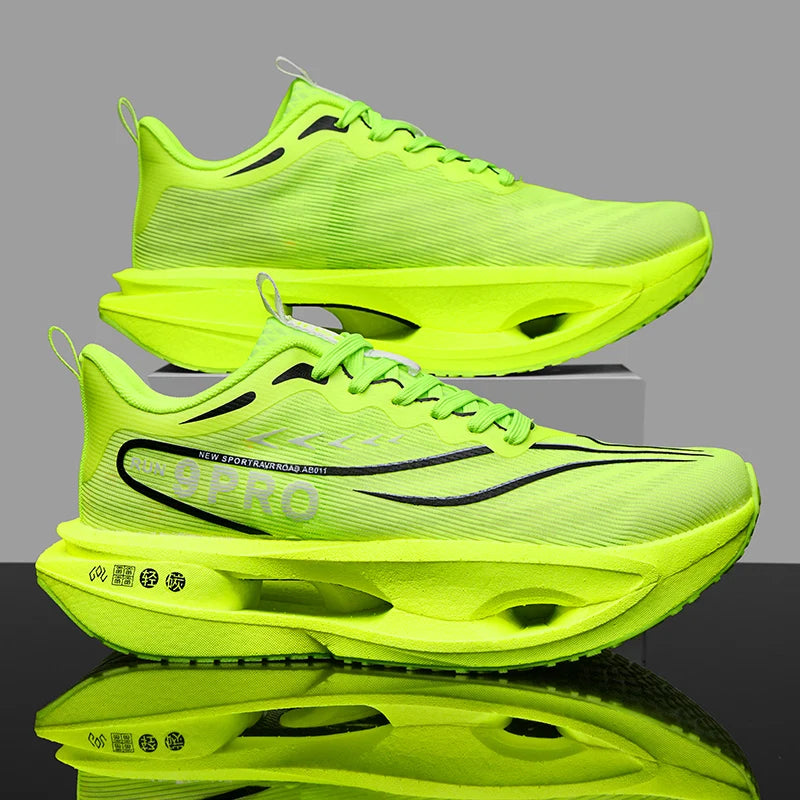 Scarpe Da Corsa Sportive Con Suola In Carbonio Uomo E Donna Traspiranti Leggere Comode E Ammortizzazione Ad Aria 2026