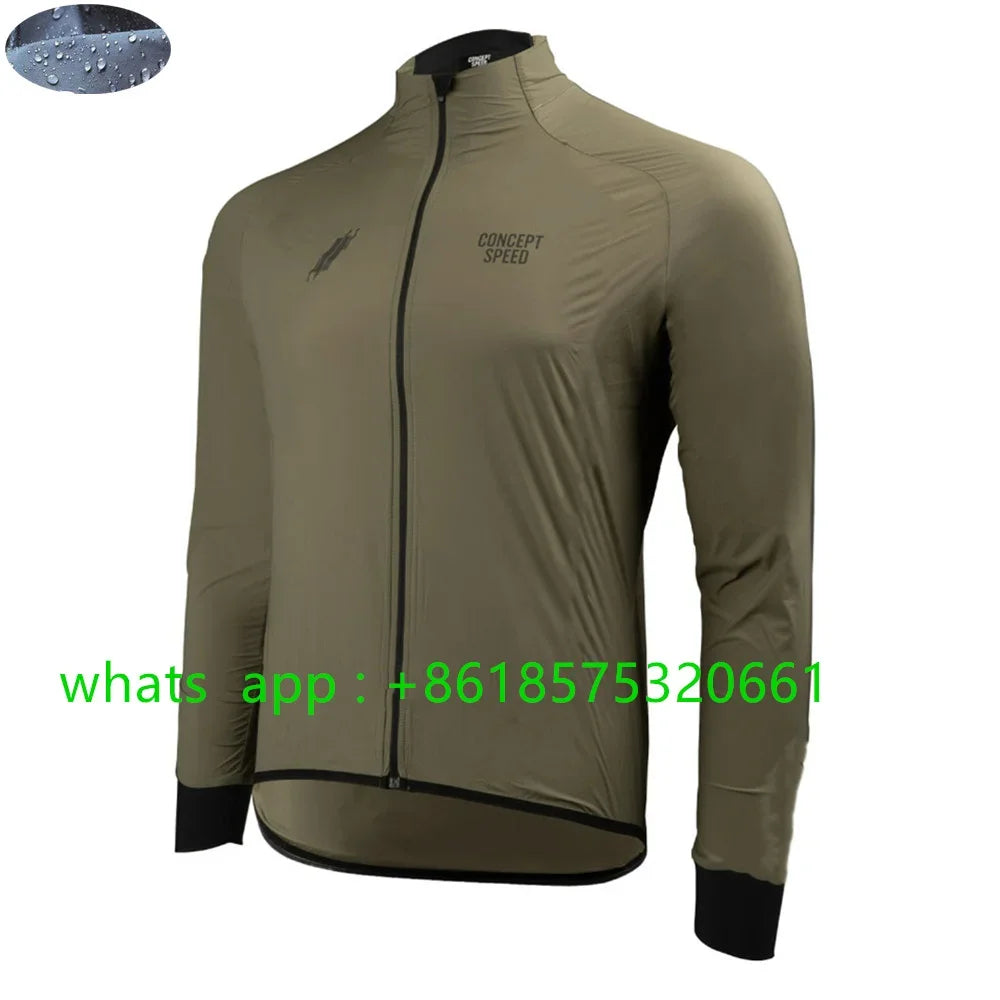 Concept Speed Nuova Giacca Da Ciclismo Unisex Impermeabile A Vento Ultraleggera Maniche Lunghe Per Bici Estivo MTB