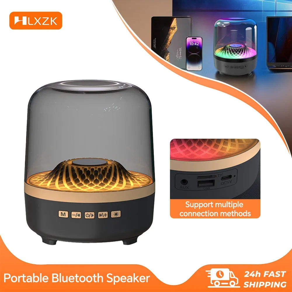 Glaze 5 Subwoofer Bluetooth 5.3 Wireless Soundbar Hi Fi Altoparlante Portatile Per Home Theater