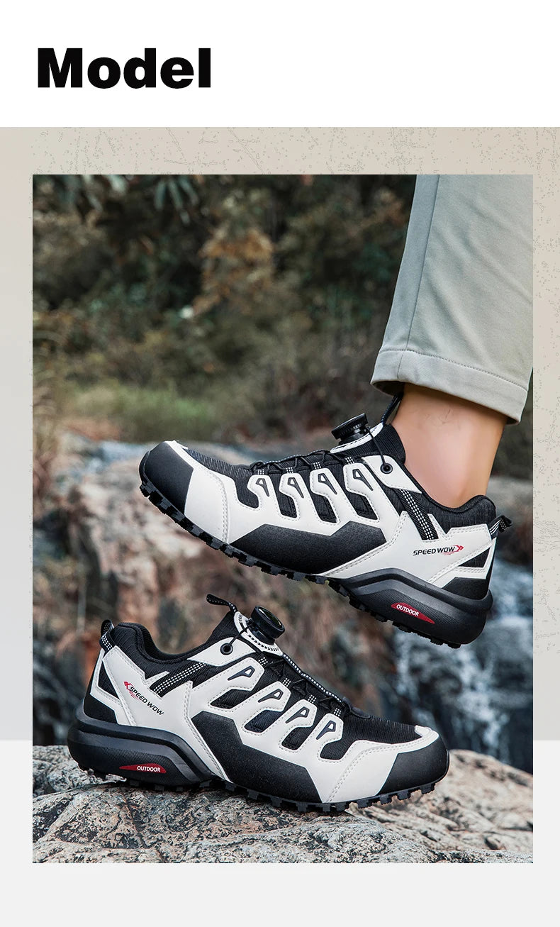 Scarpe Da Trekking Da Uomo In Pelle Scamosciata Esterno Scarpe Da Ginnastica Tattiche Da Caccia Resistente All Usura
