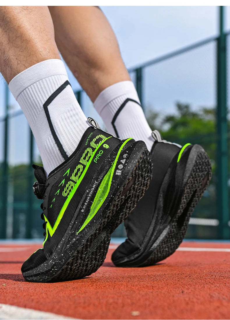 Scarpe da Corsa da Uomo Nuove Scarpe da Ginnastica Traspiranti per Esterni Resistenti all'usura Jogging Leggere Fitness